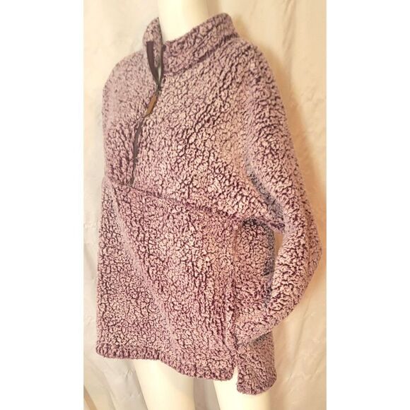 Time & True Fluffy Purple Jacket - Size L - Picture 3 of 9